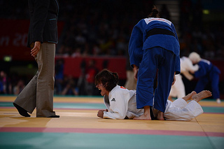 Judo : Le rêve envolé de Sandrine Aurières-Martinet