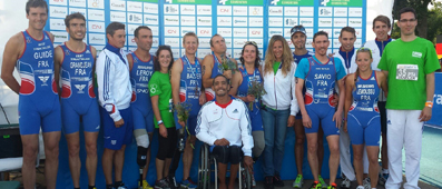 Contrat rempli pour les paratriathlètes français