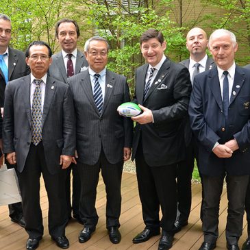 Le CPSF au cœur du déplacement au Japon du ministre chargé des sports Patrick Kanner