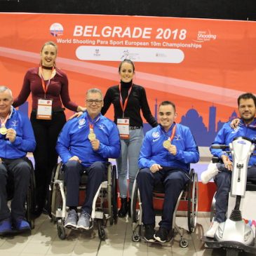 Championnats d’Europe de para tir sportif : à chaque jour sa médaille